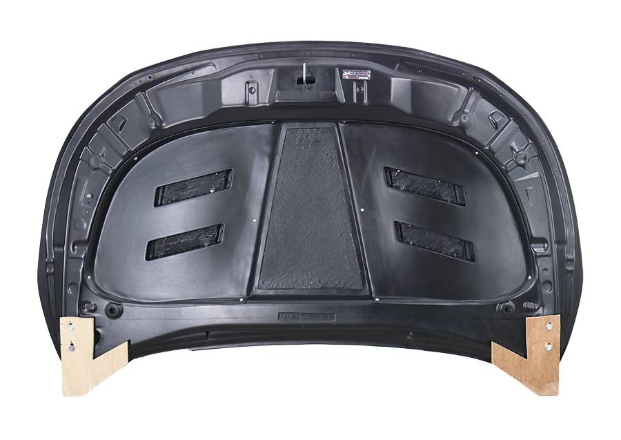 2020-2023 Toyota Corolla 4 doors AMS Style Carbon Fiber Black Hood-3