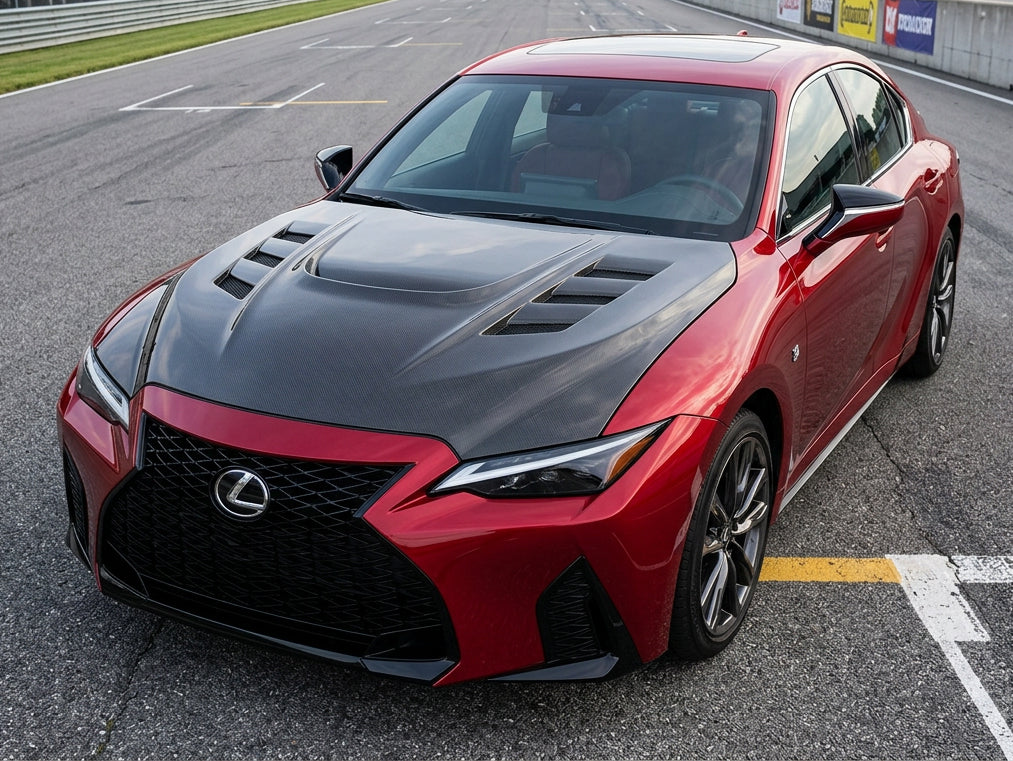 2021-2026 Lexus IS300/IS350 Venom Style Carbon Fiber Hood