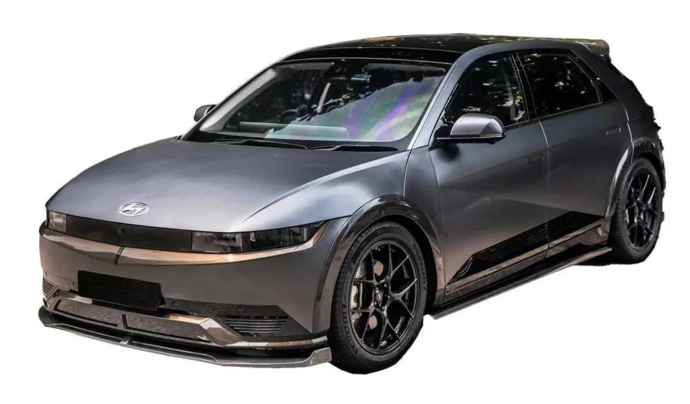 2022-2024 Hyundai Ioniq Carbon Fiber Side Skirts-1