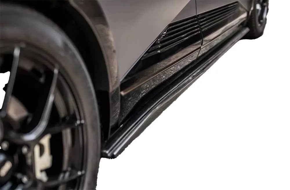 2022-2024 Hyundai Ioniq Carbon Fiber Side Skirts-2