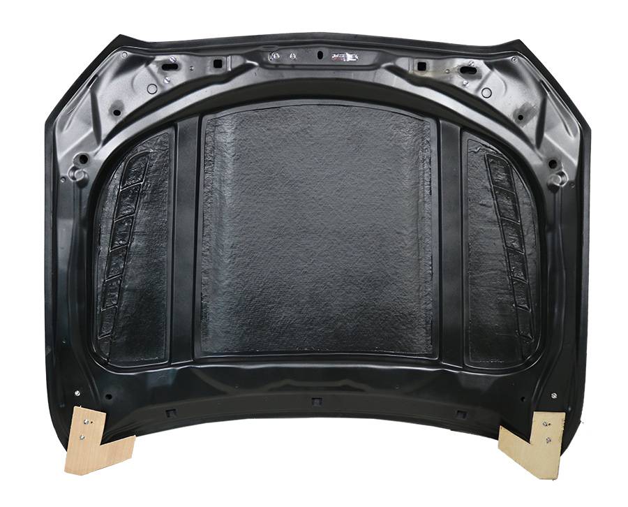 2022-2023 Mercedes C Class W206 4 doors DMS Style Carbon Fiber Black Hood-5