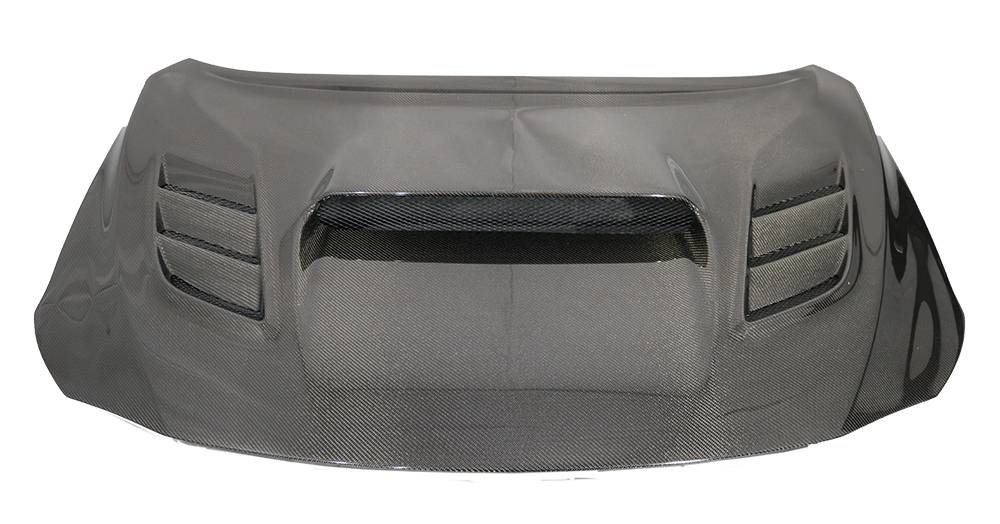 2022-2024 Subaru WRX 4 doors VS2 Style Carbon Fiber Black Hood-4