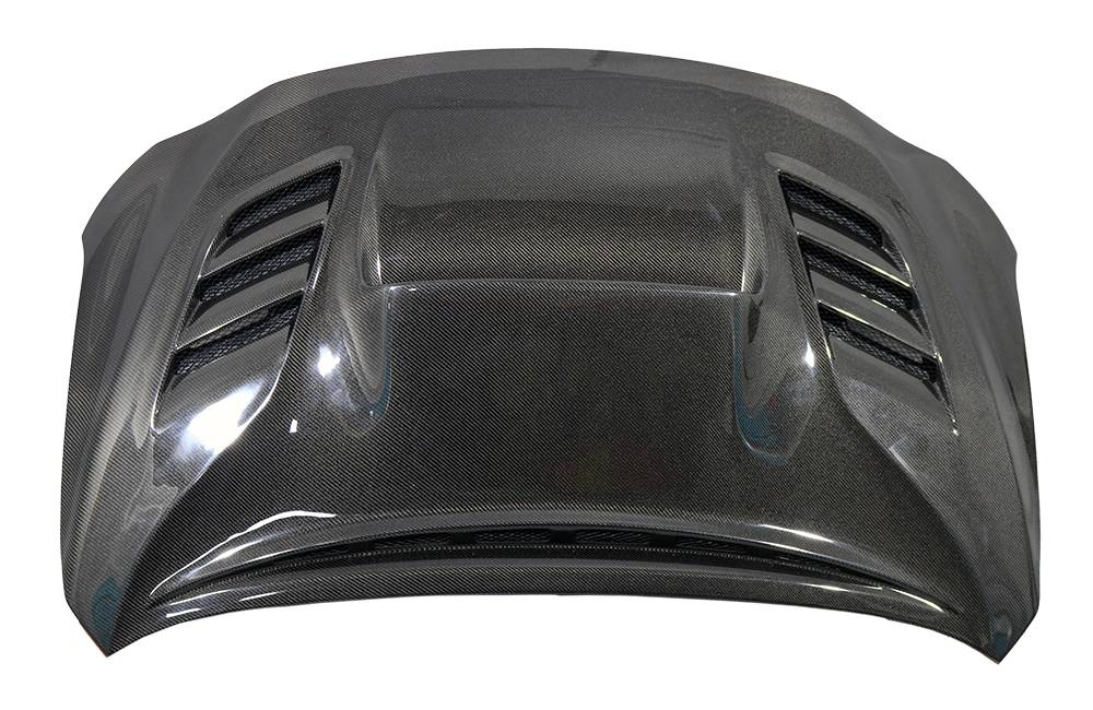 2022-2024 Subaru WRX 4 doors VS2 Style Carbon Fiber Black Hood-6