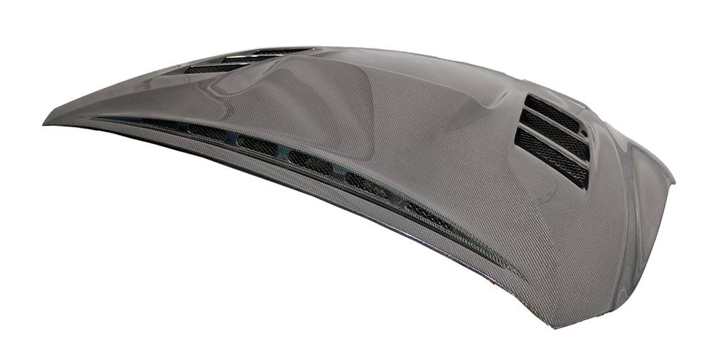 2022-2024 Subaru WRX 4 doors VS2 Style Carbon Fiber Black Hood-7