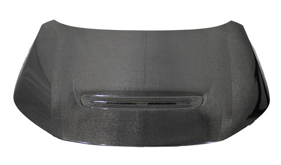 2023-2024 Honda Civic OEM Style Carbon Fiber Black Hood-3