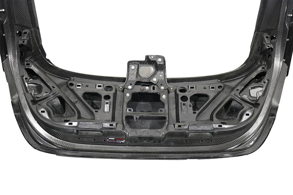 2023-2024 Honda Civic Double Sided Carbon Fiber Carbon Fiber Trunk-5