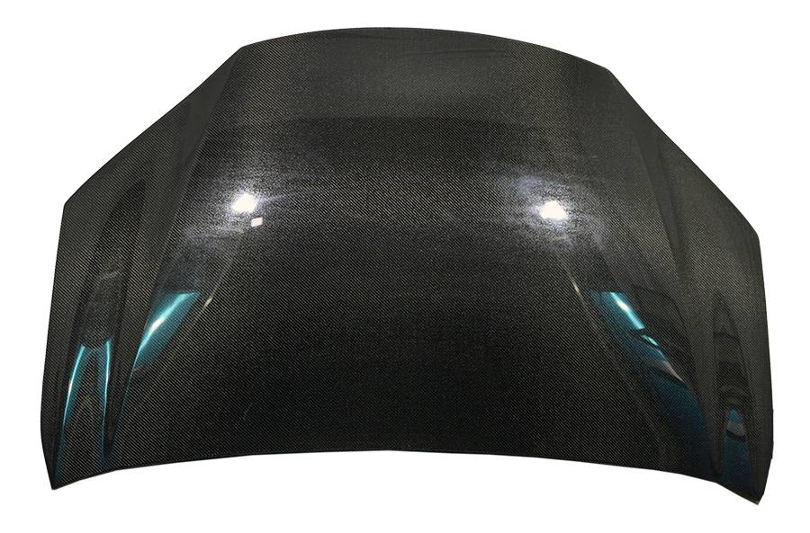 2023-2024 Toyota Prius OEM Style Carbon Fiber Black Hood-2