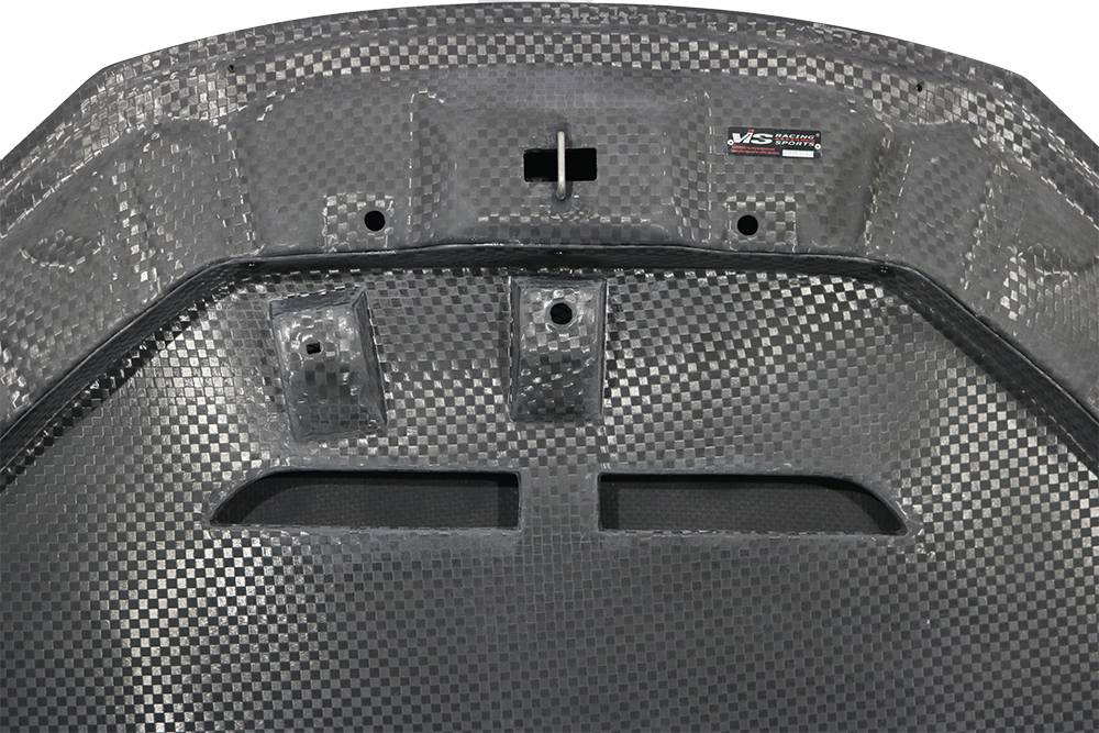 2023-2024 Toyota Prius OEM Style Carbon Fiber Black Hood-7
