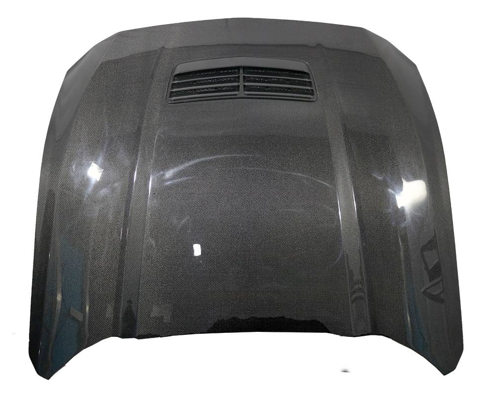 2024-2025 Ford Mustang GT Style Carbon Fiber Hood-2
