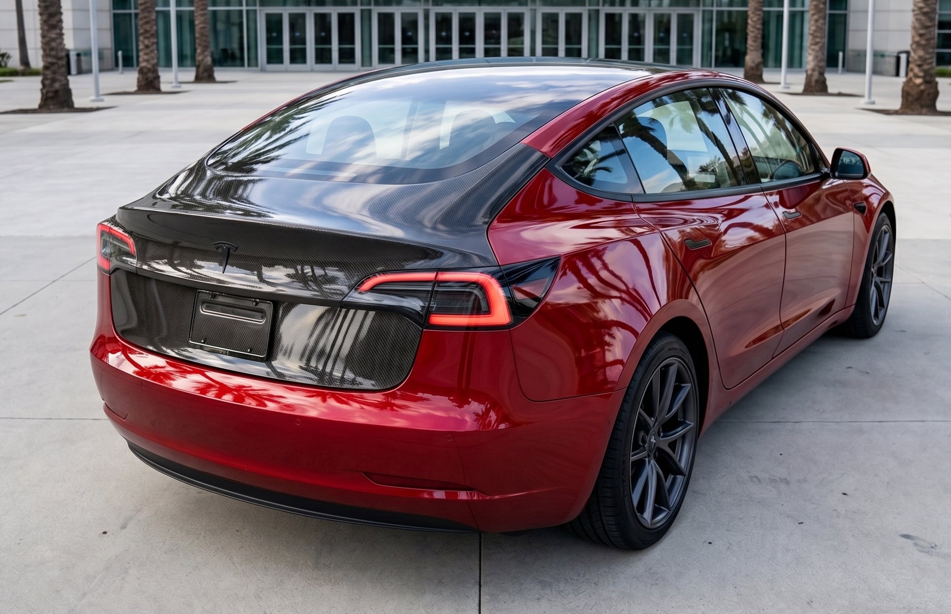 2024-2026 Tesla Model 3 OEM Style Carbon Fiber Trunk