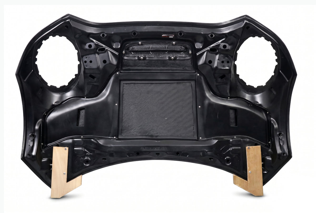 2025-2026 Mini Cooper 2 doors DTM Style Carbon Fiber Black Hood