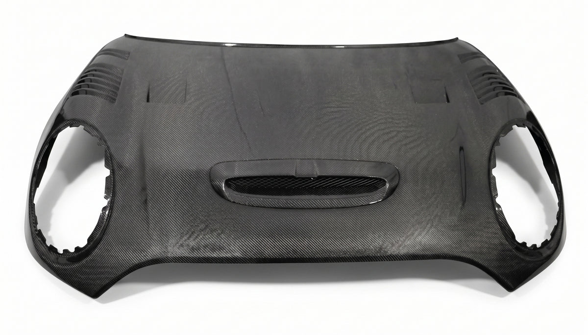 2025-2026 Mini Cooper 2 doors DTM Style Carbon Fiber Black Hood