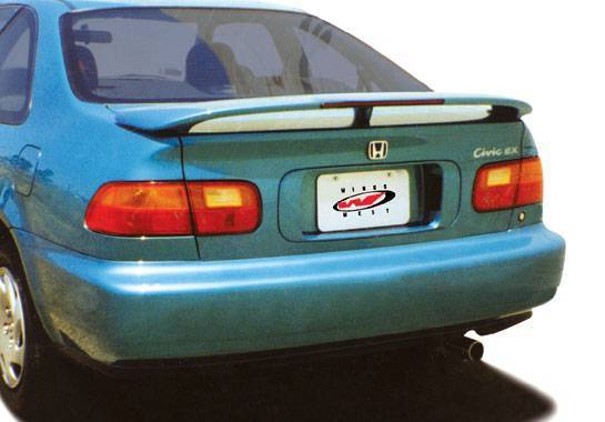 1992-1995 Honda Civic 2 doors 4 doors FRP Primer Spoiler-1