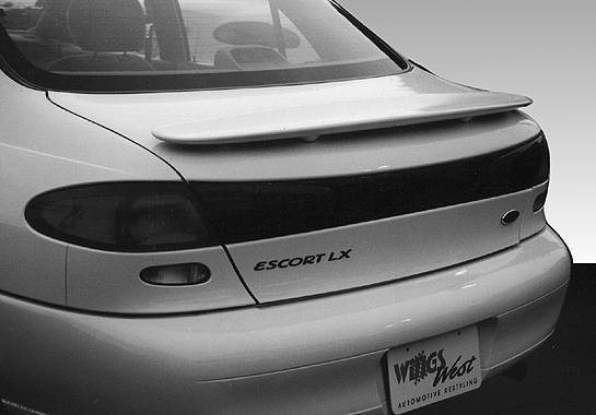 1997-2002 Ford Escort 2 doors 4 doors FRP Primer Spoiler-1