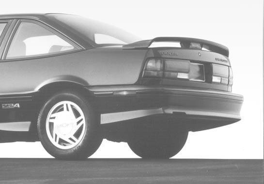 1992-1994 Chevrolet Cavalier 2 doors 4 doors FRP Primer Spoiler-1
