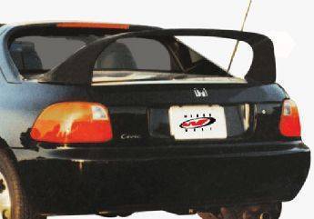 1993-1997 Honda Del Sol FRP Primer Spoiler-1