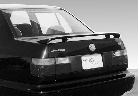 1993-1998 Volkswagen Jetta FRP Primer Spoiler-1