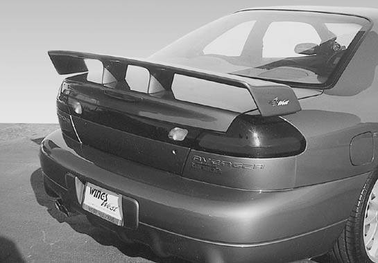 1995-1999 Dodge Neon 2 doors 4 doors FRP Primer Spoiler-1