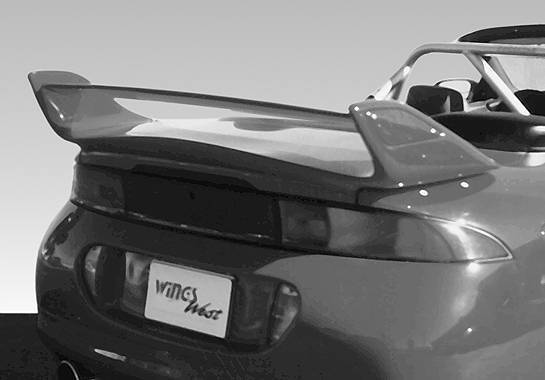 1995-1999 Mitsubishi Eclipse FRP Primer Spoiler-1