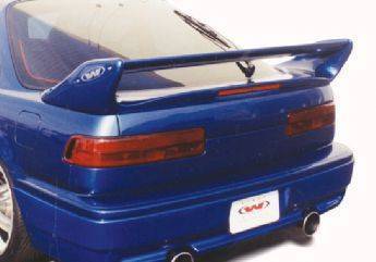 1995-1999 Dodge Neon 2 doors 4 doors FRP Primer Spoiler-1