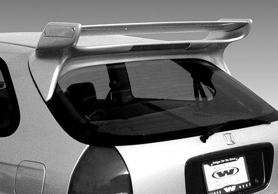 1996-2000 Honda Civic Hatchback FRP Primer Spoiler-1