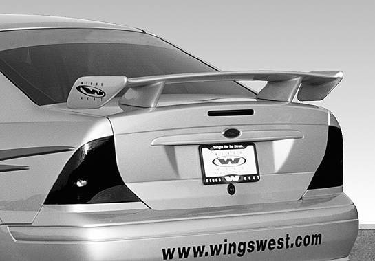 2000-2007 Ford Focus 4 doors FRP Primer Spoiler-1