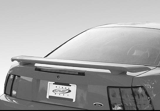 1999-2004 Ford Mustang FRP Primer Spoiler-1