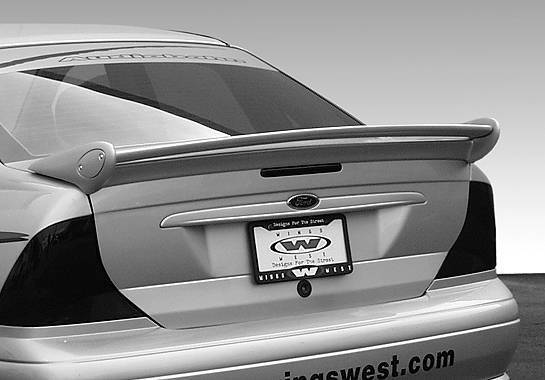 2000-2007 Ford Focus 4 doors FRP Primer Spoiler-1