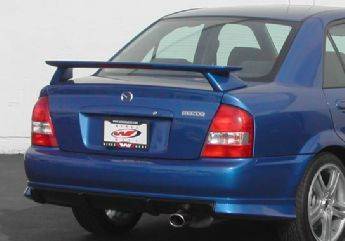 1999-2002 Mazda Protege FRP Primer Spoiler-1