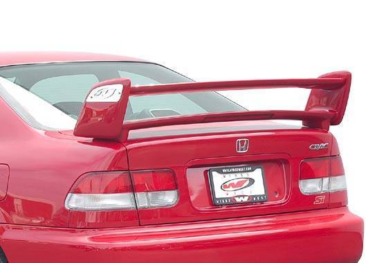 1996-2000 Honda Civic 2 doors FRP Primer Spoiler-1