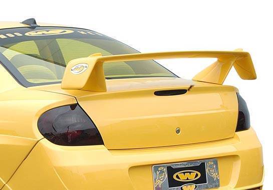 2000-2005 Dodge Neon FRP Primer Spoiler-1