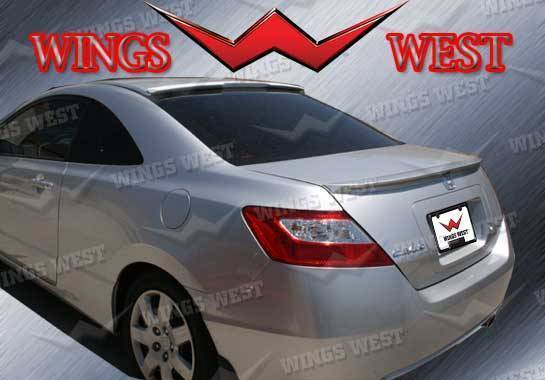 2006-2011 Honda Civic 2 doors FRP Primer Spoiler-1