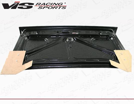 1984-1991 BMW 3 SERIES E30 2 doors DTM (Euro) Style Carbon Fiber Black Trunk-2