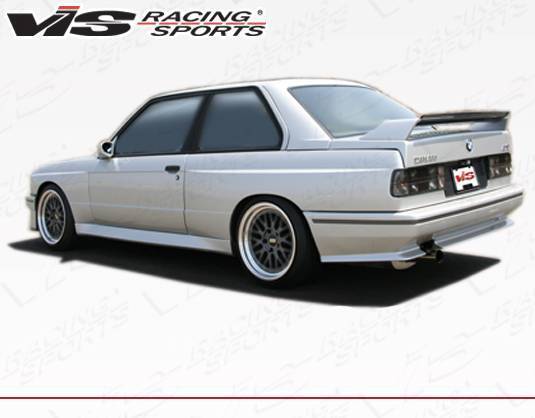 1984-1991 BMW 3 SERIES E30 2 doors M Tech Style FRP Primer Rear Bumper-2