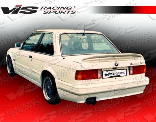 1984-1991 BMW 3 SERIES E30 2 doors M Tech Style FRP Primer Rear Bumper-3