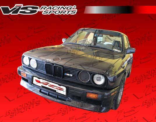 1984-1991 BMW 3 SERIES E30 2 doors 4 doors OEM Style Carbon Fiber Black Hood-6