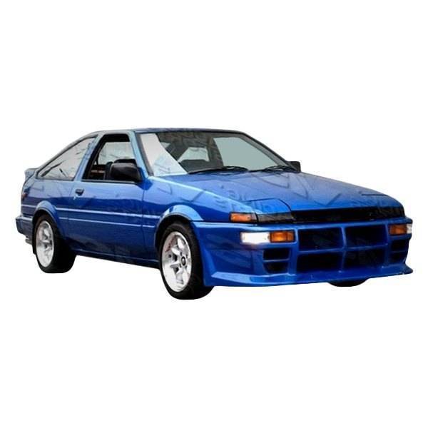 1984-1987 Toyota Corolla Hatchback 2 doors GTX Style FRP Primer Front Bumper-2