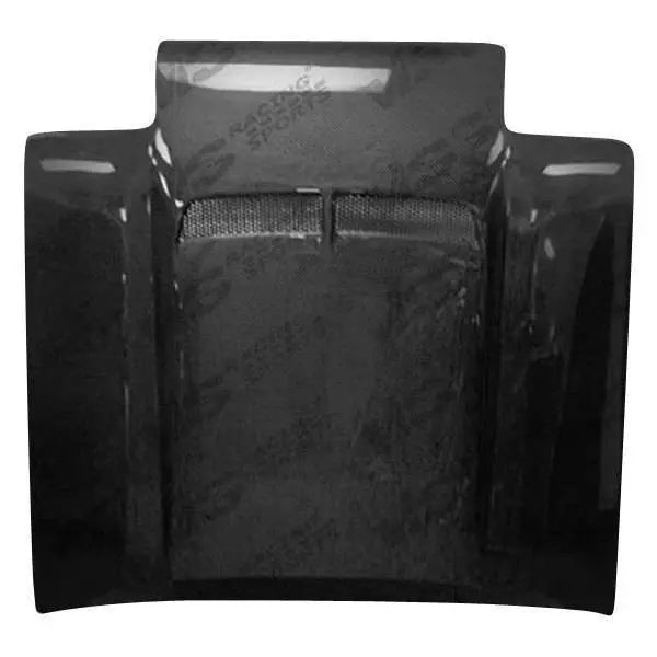 1984-1987 Toyota Corolla Hatchback 2 doors JB Style Carbon Fiber Black Hood-1