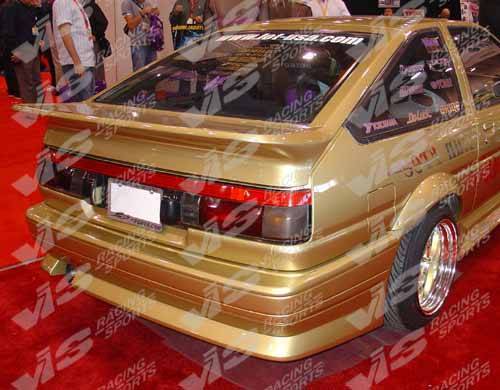 1984-1987 Toyota Corolla 2 doors V Speed Style FRP Primer Full Kit-3