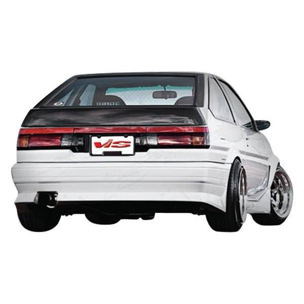 1984-1987 Toyota Corolla Hatchback MONSTER Style FRP Primer Full Kit-2