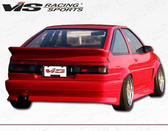 1984-1987 Toyota Corolla Hatchback FRP Primer Rear Bumper-1