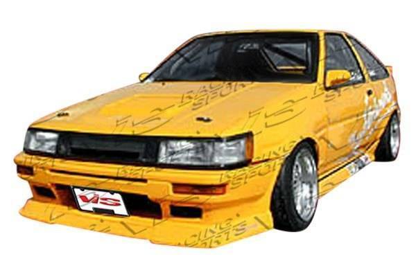 1984-1987 Toyota Levin Hatchback JB Style FRP Primer Front Bumper-1