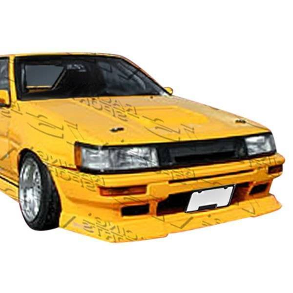 1984-1987 Toyota Levin Hatchback JB Style FRP Primer Front Bumper-2