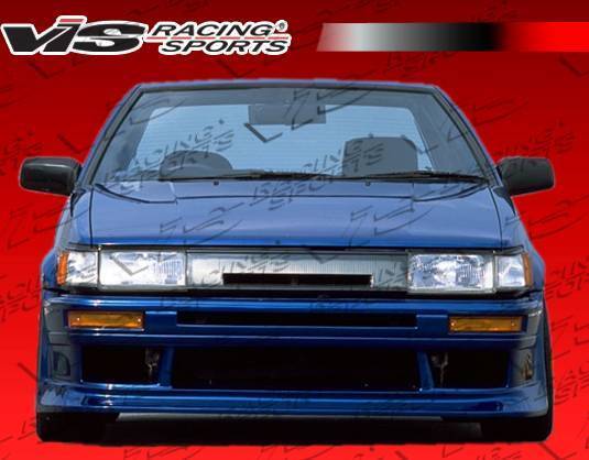 1984-1987 Toyota Levin Hatchback V Speed Style FRP Primer Front Bumper-2