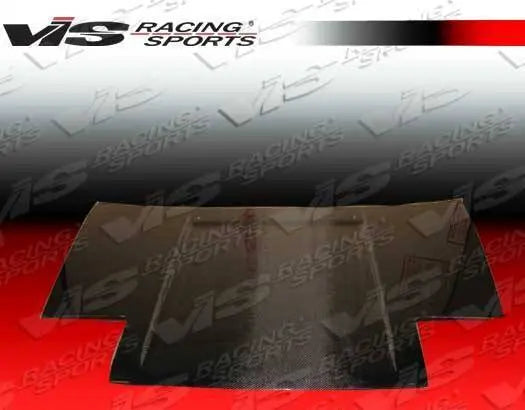 1985-1989 Toyota MR2 2 doors OEM Style Carbon Fiber Black Hood-3