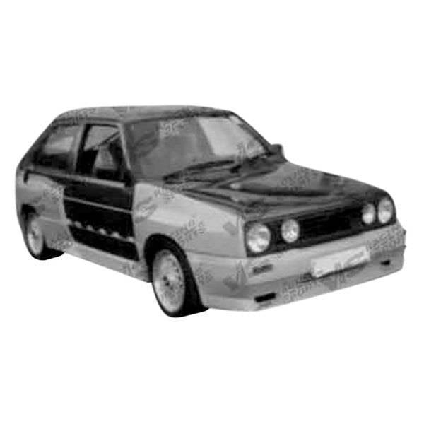 1985-1992 Volkswagen Golf 2 2 doors GT Widebody Style FRP Primer Full Kit-1
