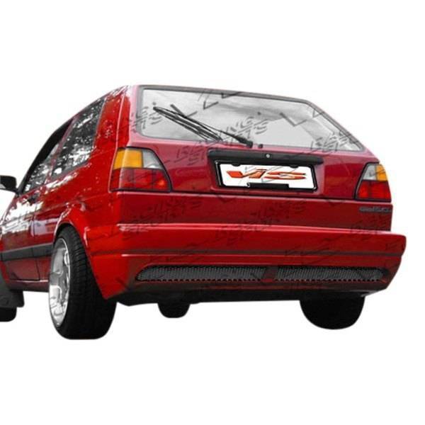 1985-1992 Volkswagen Golf 2 2 doors R Tech Style FRP Primer Rear Lip-1
