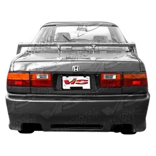 1986-1989 Honda Accord 2 doors 4 doors Z1 BOXER Style FRP Primer Rear Bumper-1