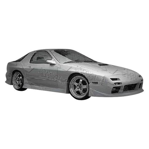 1986-1991 Mazda RX7 2 doors Venus Style FRP Primer Full Kit-1