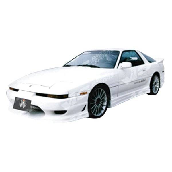 1986-1992 Toyota Supra 2 doors FRP Primer Side Skirts-1